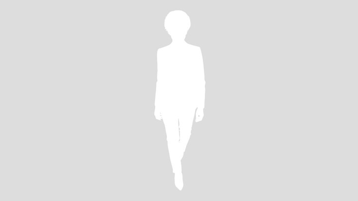 Black Woman Suit Walking – Modèle 3D gratuit STL