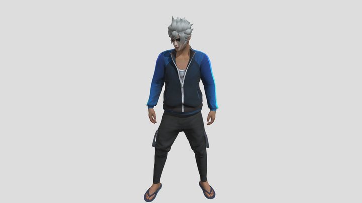 THE BEST SKINS FREE FIRE BY : SHEEPX777 3D Model