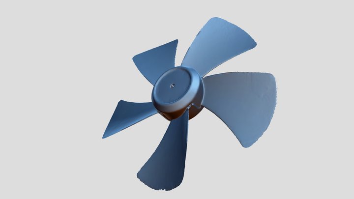 扇風機ファンScanサンプル 3D Model