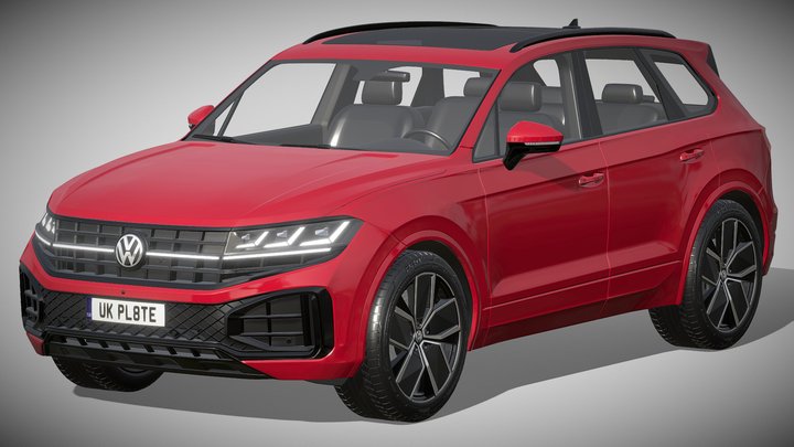Volkswagen Touareg 2024 3D Model
