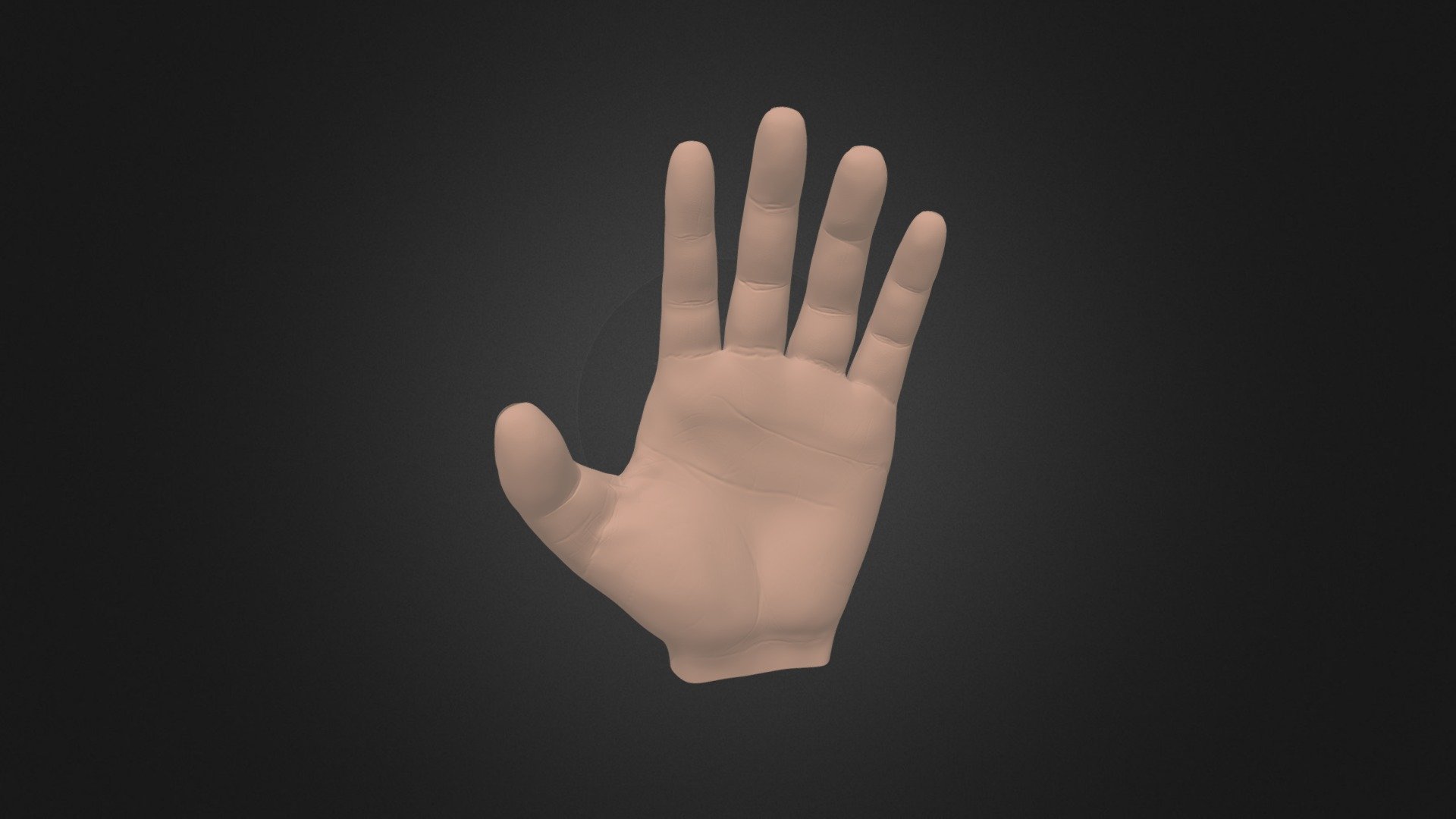 Hand Sculpt Before Paint