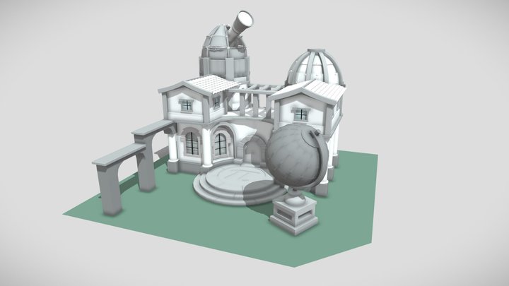 Academy 3D Model