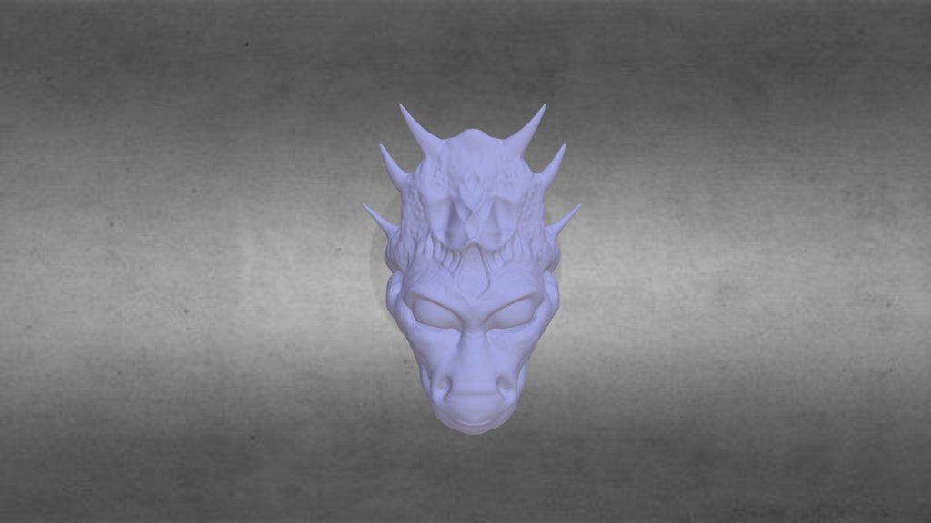Dragon High Poly Head - 3D model by dchotwolf101 [6219c6e] - Sketchfab