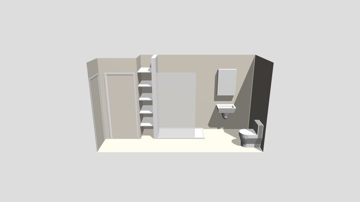 20-1126 22 South St Bathroom 001 3D Model