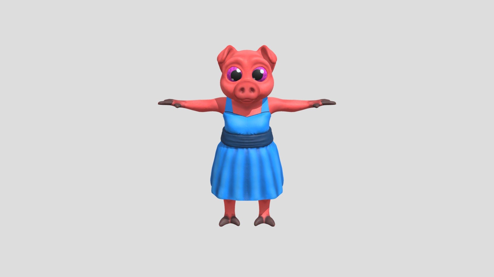 Pigly Sculpture - 3D model by NickPaz [6219de9] - Sketchfab