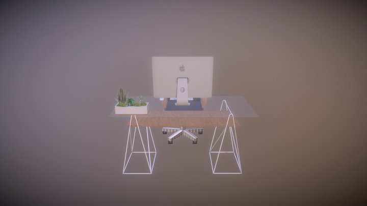Cadeira 360 3D Model