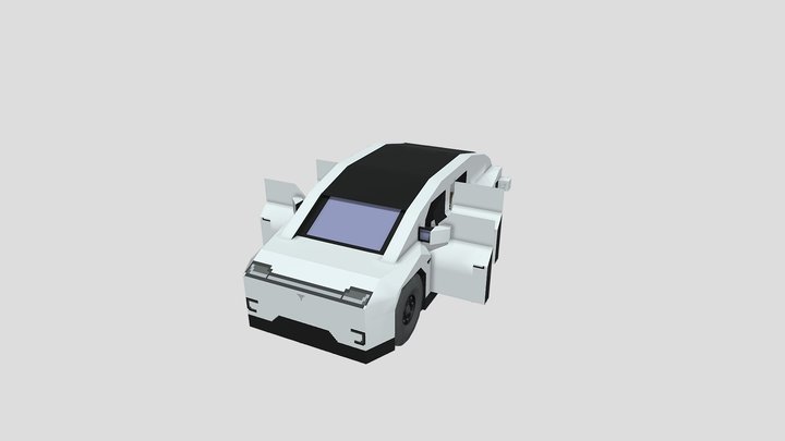 Tesla Model Y - Project Juniper (Long Range) 3D Model