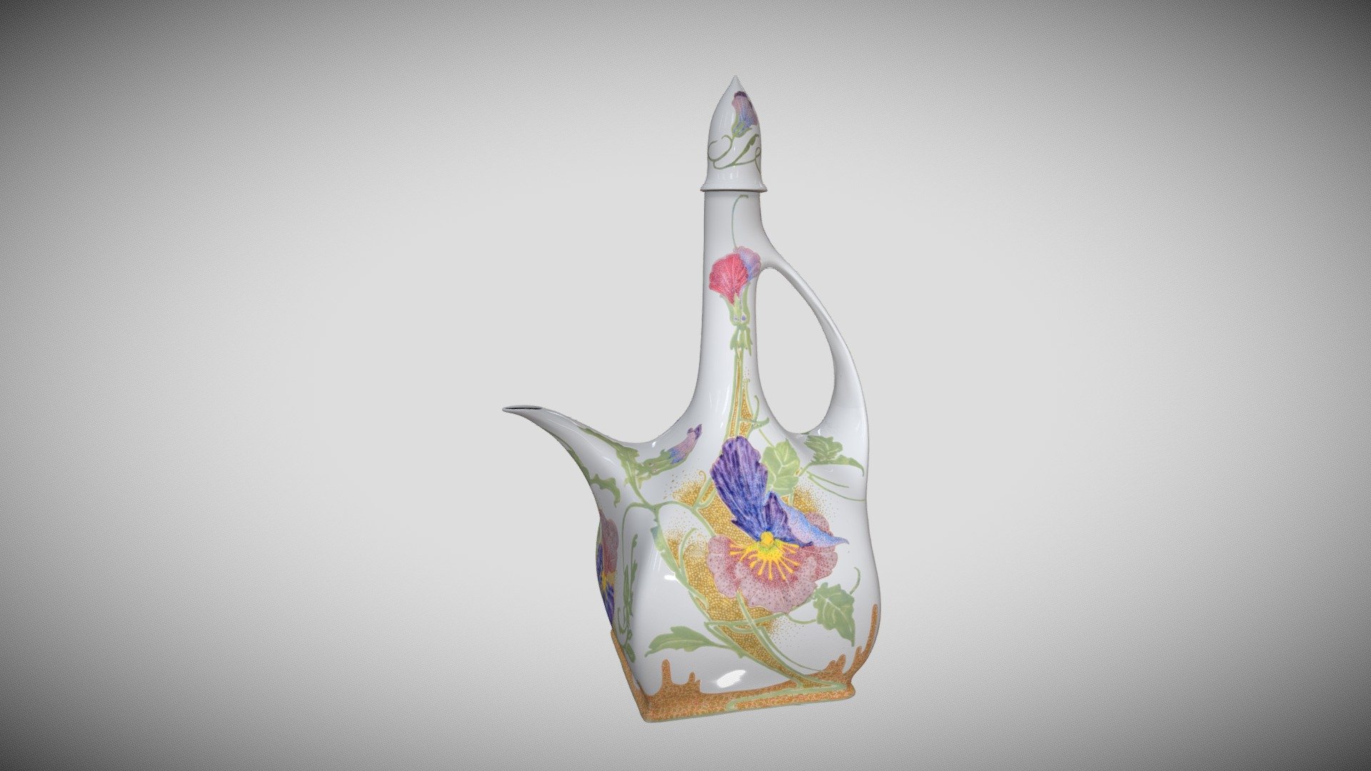 コーヒーポット — Sketchfab embed 3D viewer