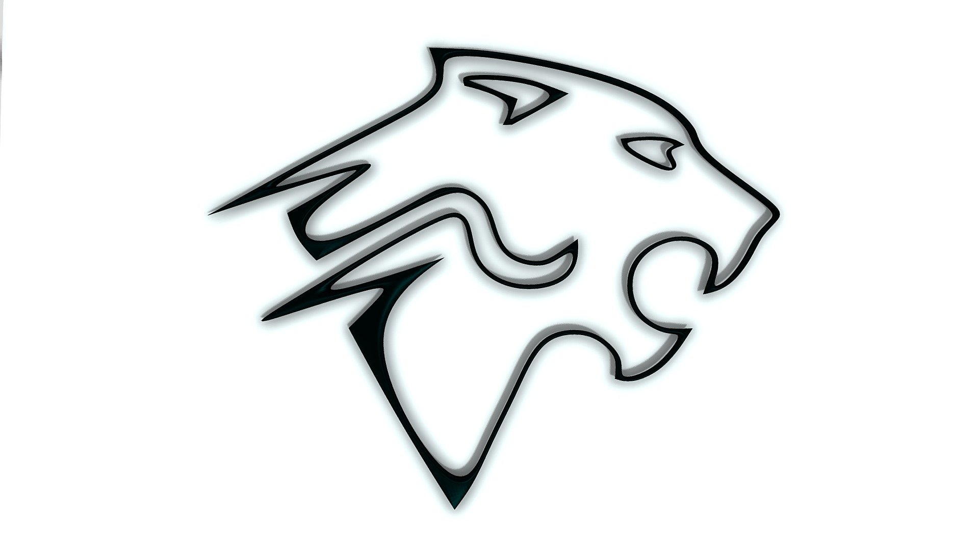 3D Designed Logo (panther)