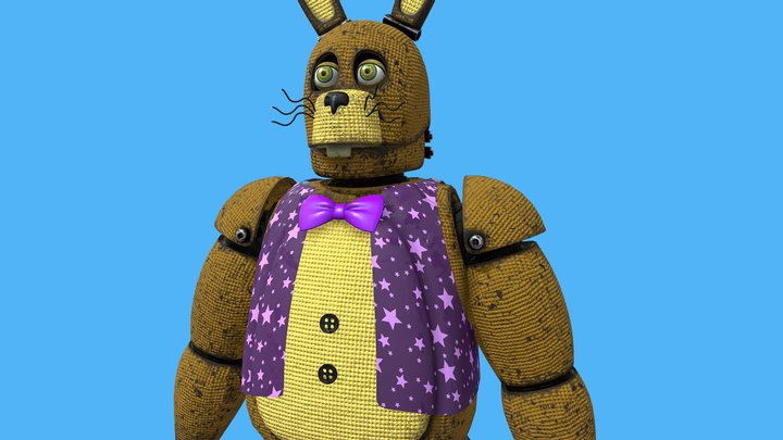 Spring Bonnie Suit - FNAF 3D Model