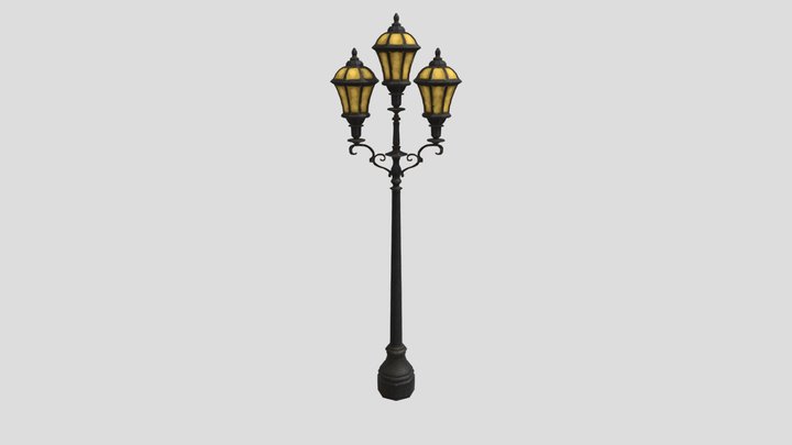 shop_lamp_post 3D Model