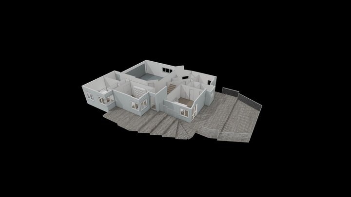 3D Plan 02 3D Model