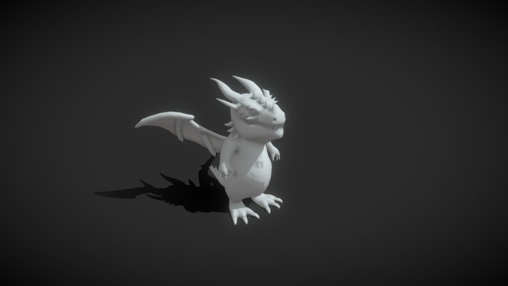 Dragon-base-mesh 3D models - Sketchfab