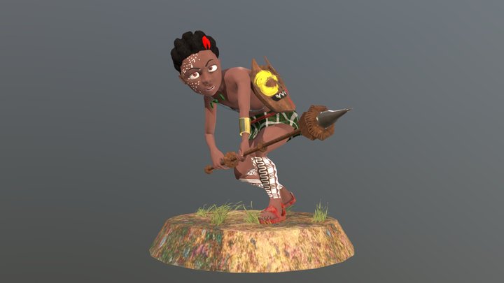 Damu 3D Model