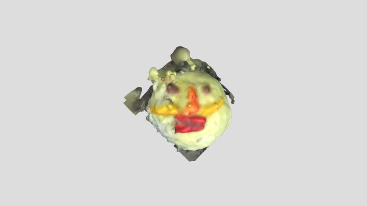 2_cabbage_face 3D Model