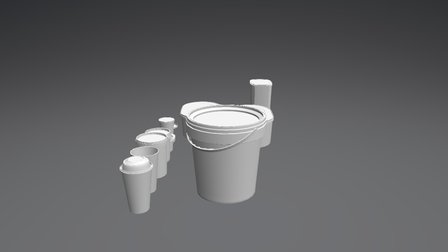 Potes Pavão 3D Model