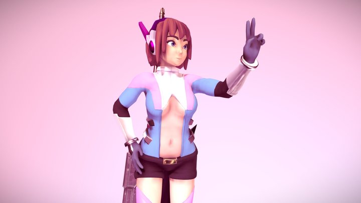 Sakura Matoko 3D Model