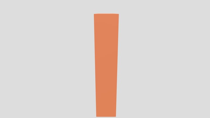 Bookshelf 3D Model