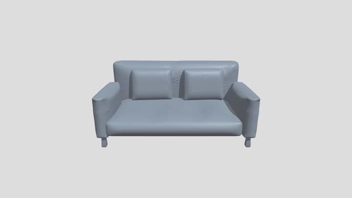SOFA lOW pOLY – Modèle 3D gratuit STL