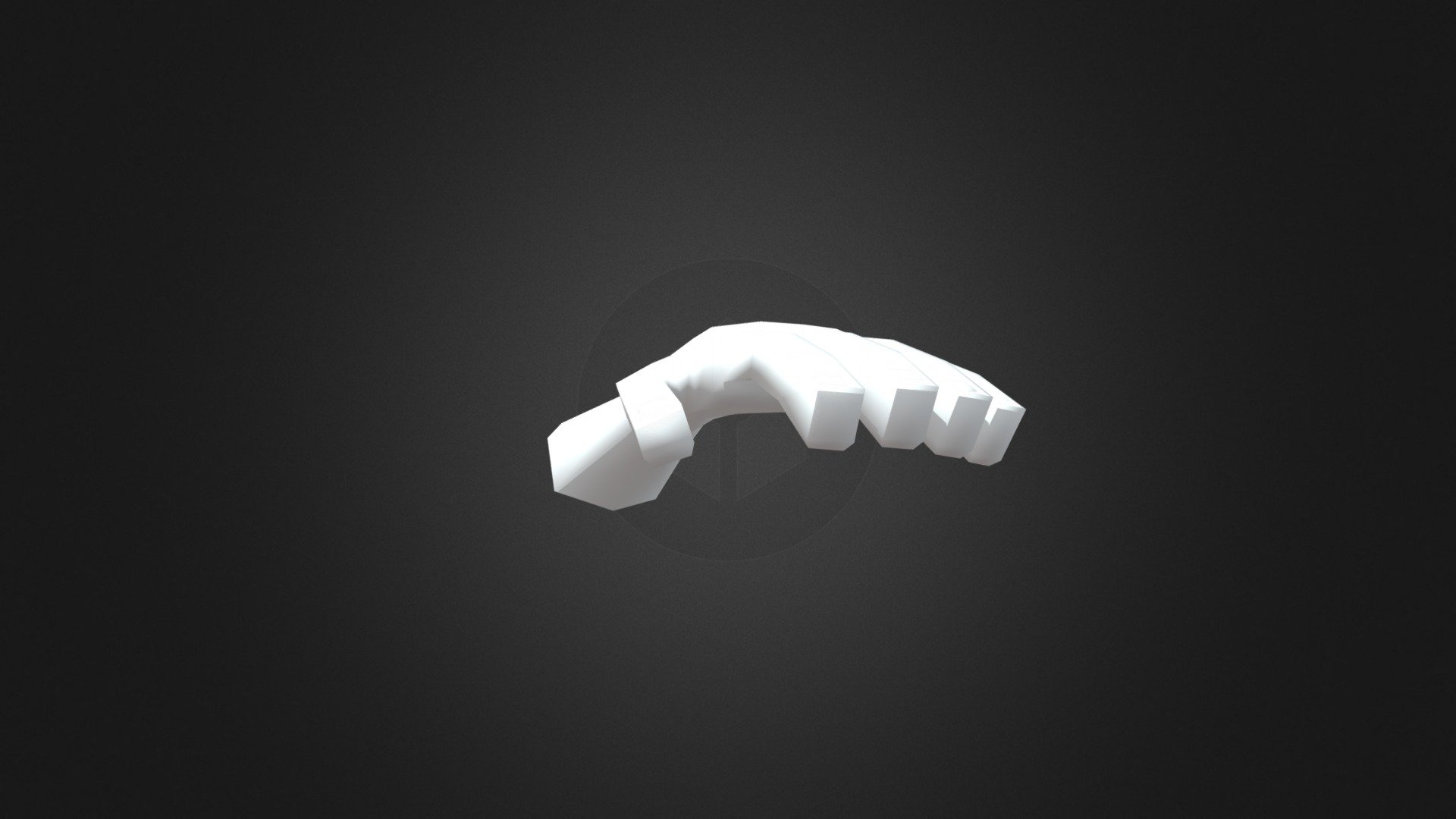 Low Poly Hand - 3D model by linh0315 [6222f0d] - Sketchfab