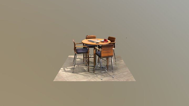 Vis Studio Table 3D Model
