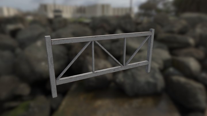 Fence 3D Model
