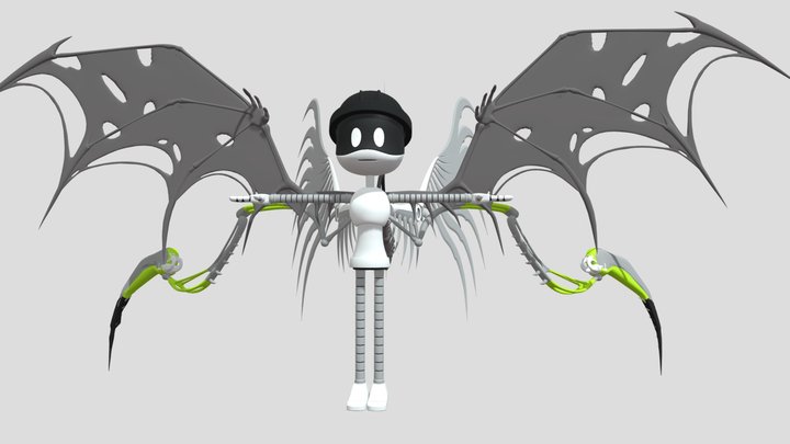[Paid] MD fan model (WD base) W extras 3D Model