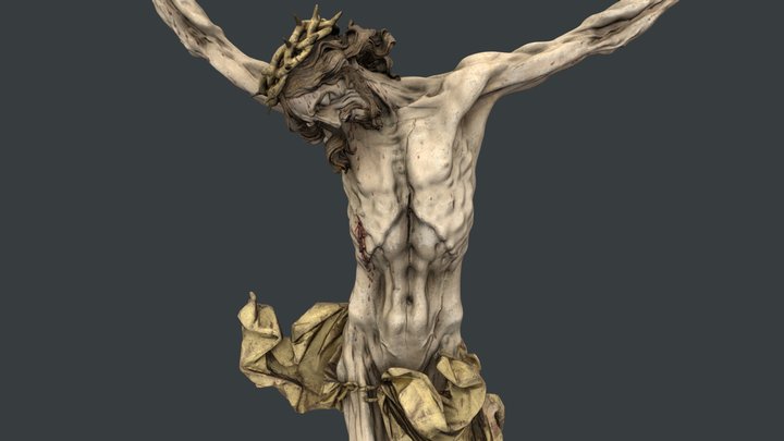 Crucifix from the Church of St. Martin 3D Model