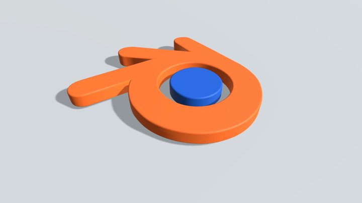 Logo Blender 3D Model