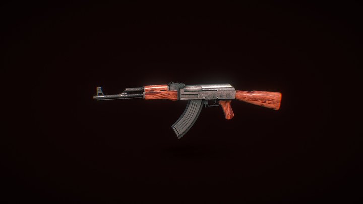 AK-47 Model 3D Model