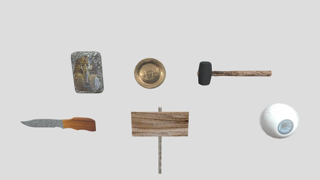 3D Asset Pack - Role Play Game Assets