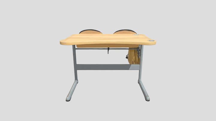 Mobiliario escolar actual – Modèle 3D gratuit STL