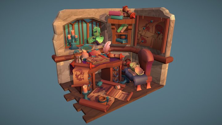 DAE Crib - Dragon Observer 3D Model