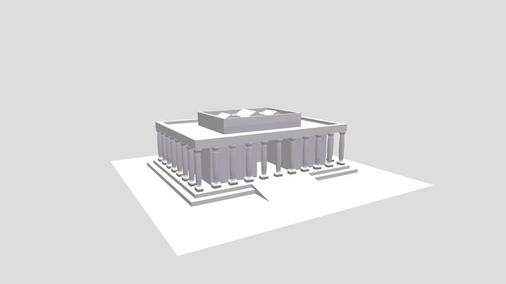 Checkley Abigail ID Wk3 Doric Column 3D Model
