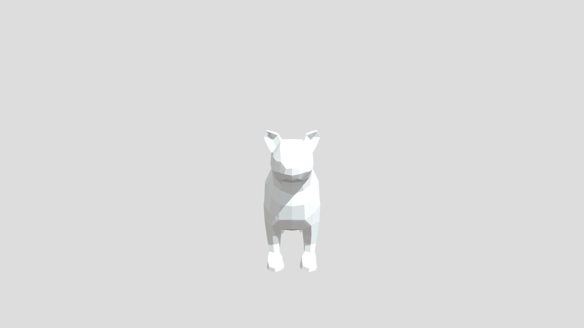 Squirrel from Poly by Google