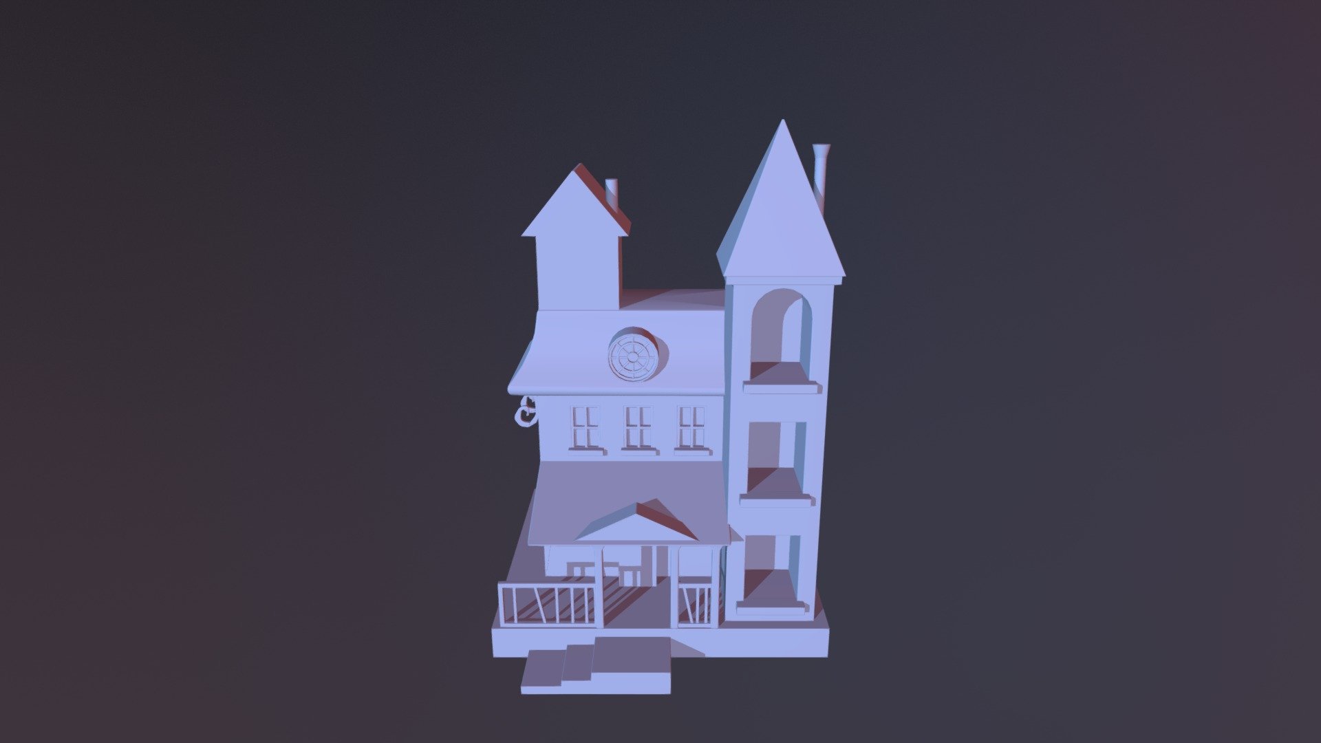 Maison De Sorciere V2 - 3D model by LudivineLoyez (@Nemnem8001