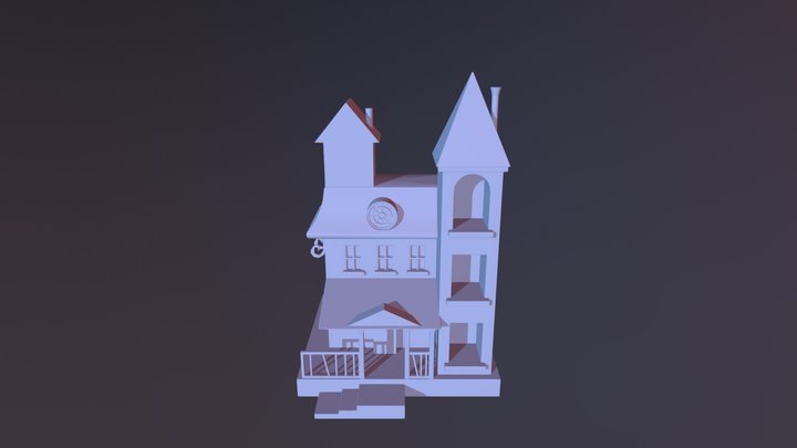 Maison De Sorciere V2 3D Model