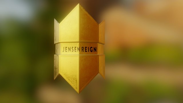 Jensen Reign Crown Bead 3D Model