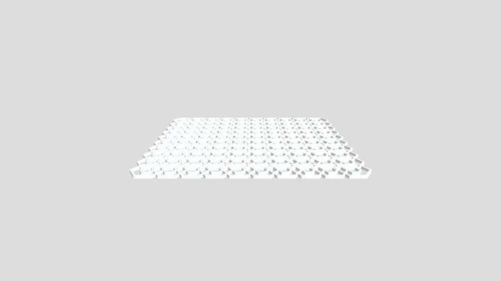 Hexagonal Islamic Pattern 3D Model