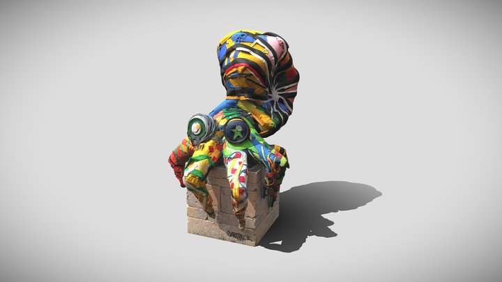 Amonite | Bordalo II 3D Model