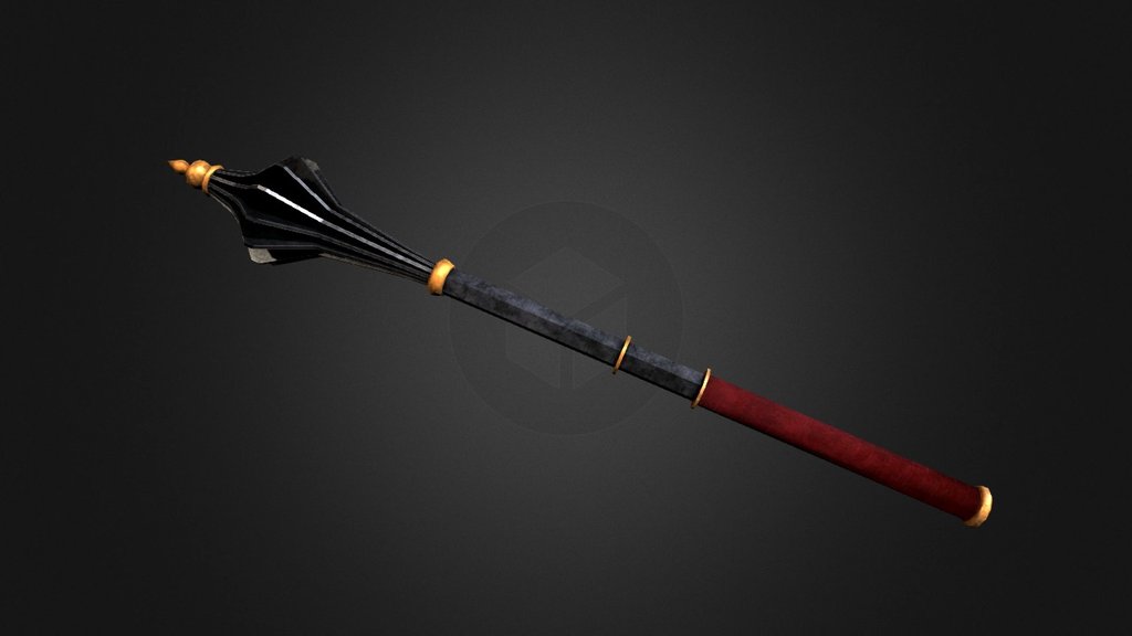 A Knights Mace 3D model by mrpetercharman [622e151] Sketchfab