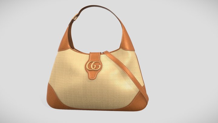 Gucci large Aphrodite shoulder bag 3D Model