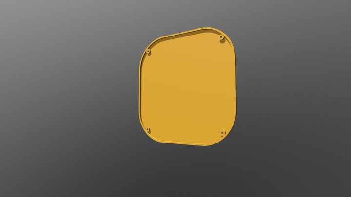 Back Lid 3D Model