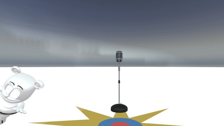 Mic Sing 3D Model