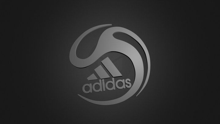 Adidas Logo 3D Model