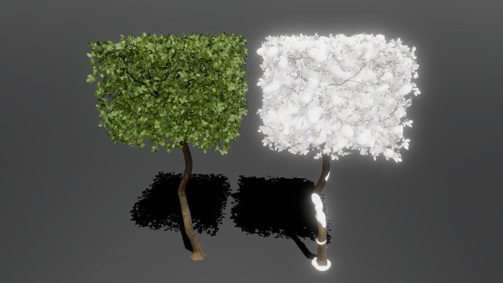 Seasonal Trees – Free 3D Model STL