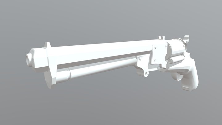 Revolver 3D Model