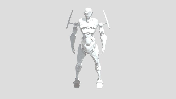 Scifi_Robot 3D Model