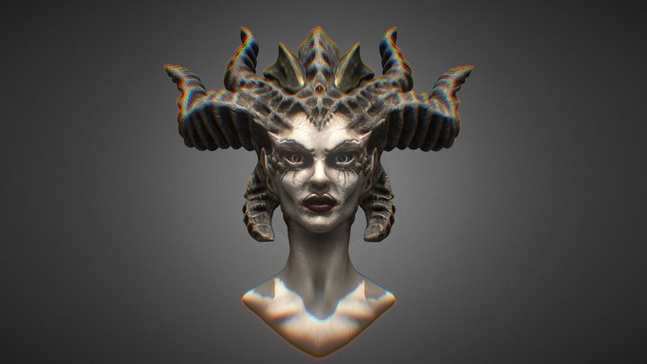 Lilith, Mother of Demons - Diablo IV 3D Model