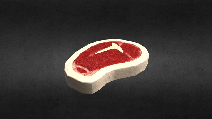 Steak 3D Model